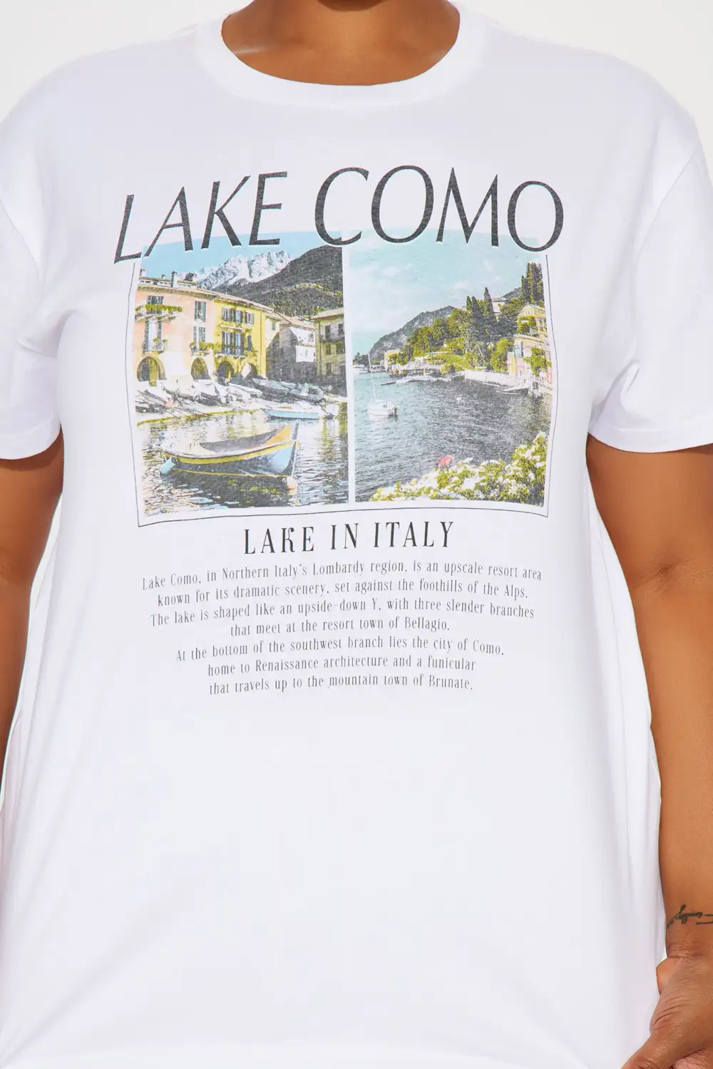 Lake Como Short Set - White