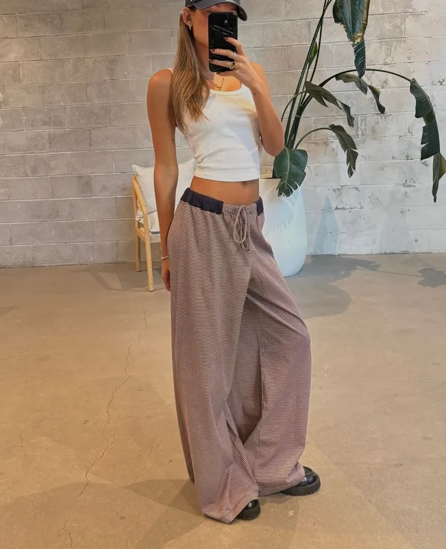 Relaxed Utility Pull-On Pants