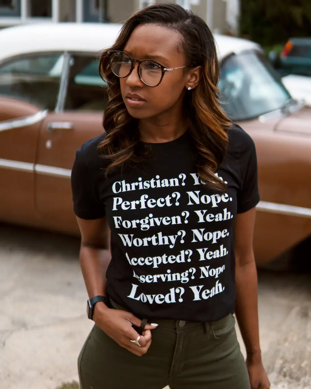 Christian? Yeah. Adult Box T-Shirt