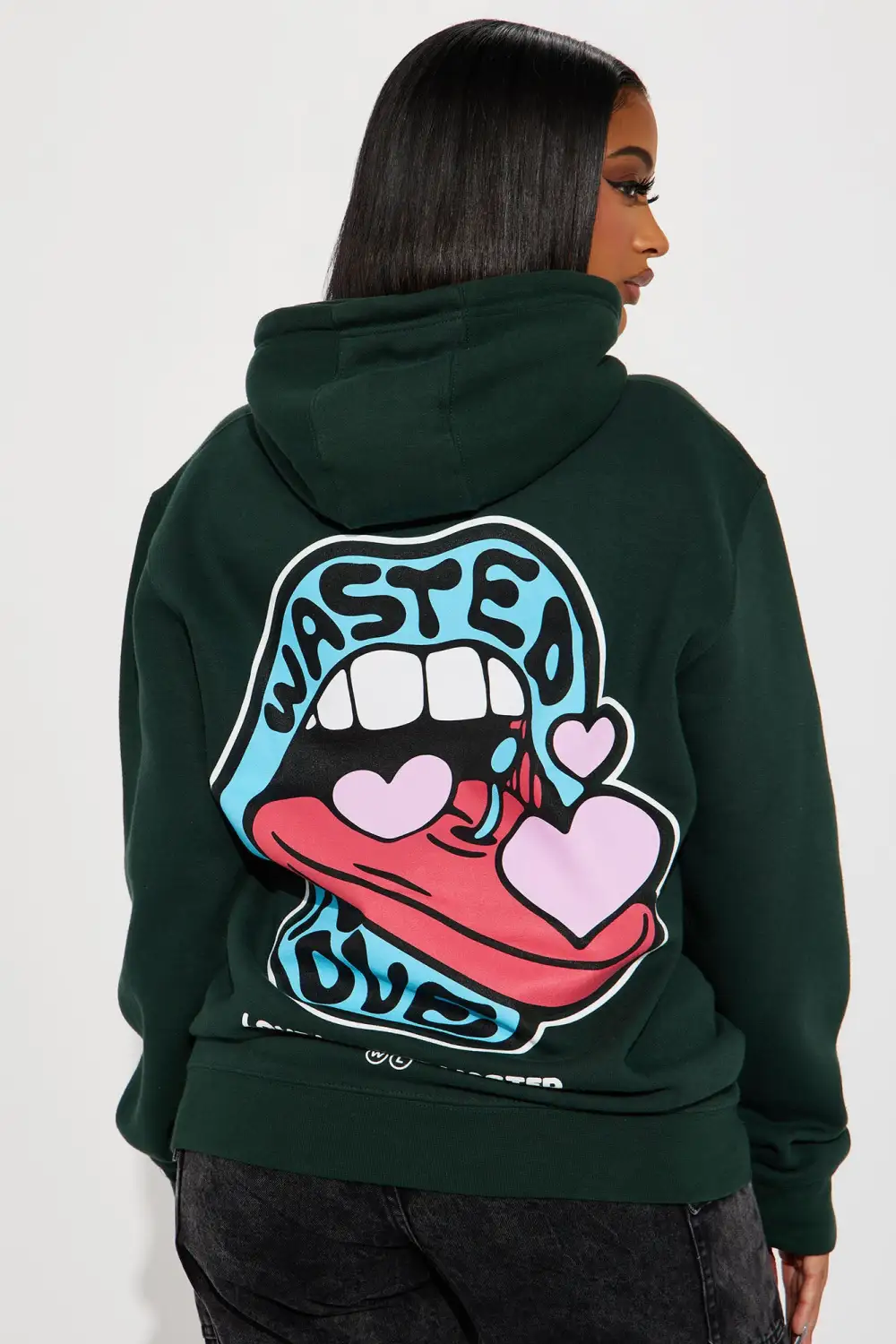 Love Is Never Wasted Hoodie - Green