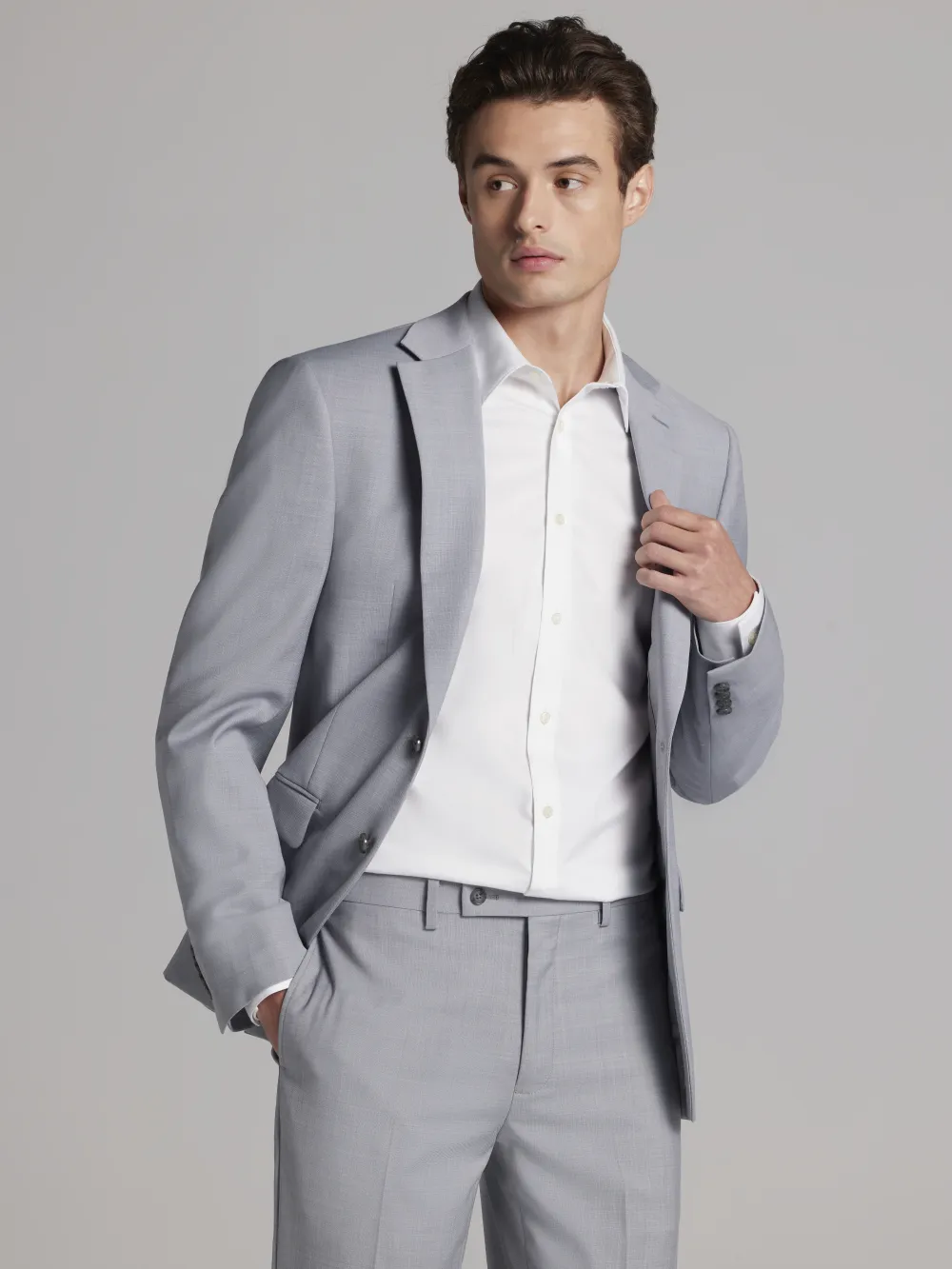 Calvin Klein Slim Fit Wool Blend Suit Jacket
