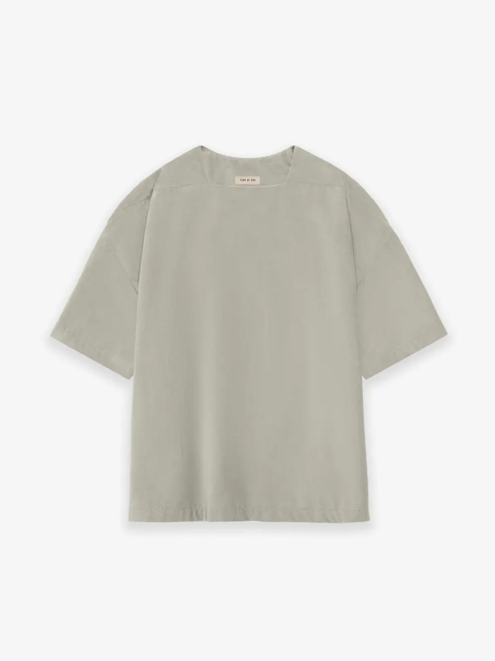 Corduroy Straight Neck Tee