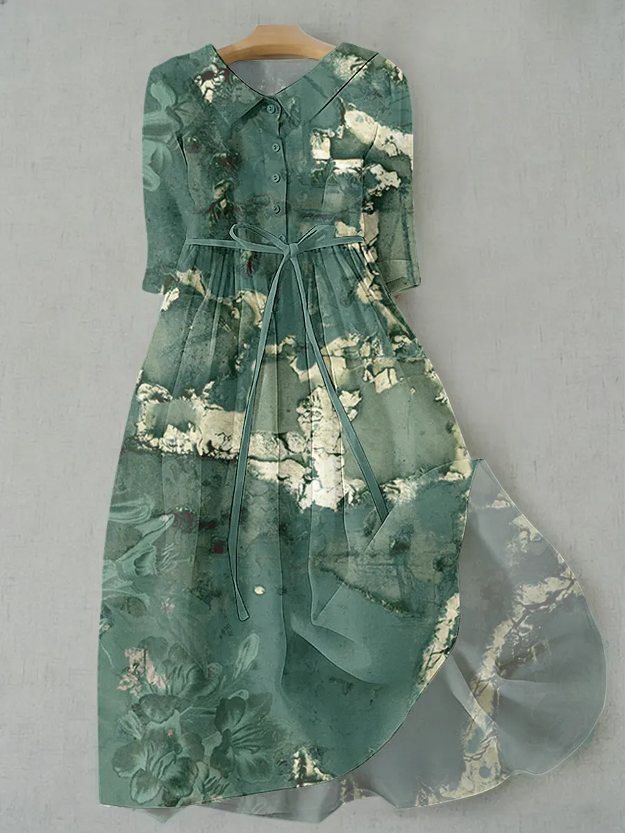 Women's Casual And Comfortable Artistic Dress