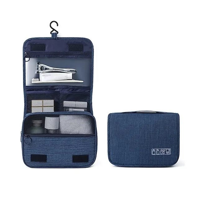 Hanging Toiletry Travel Bag Travel Cosmetic Organizer Accessories Storage Bag Waterproof Makeup Cosmetic Bag With Multi Pocket Bathroom Wash Bag