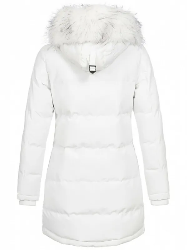 Women's Puffer Winter Coat Hoodie Jacket Outdoor Daily WorkWear