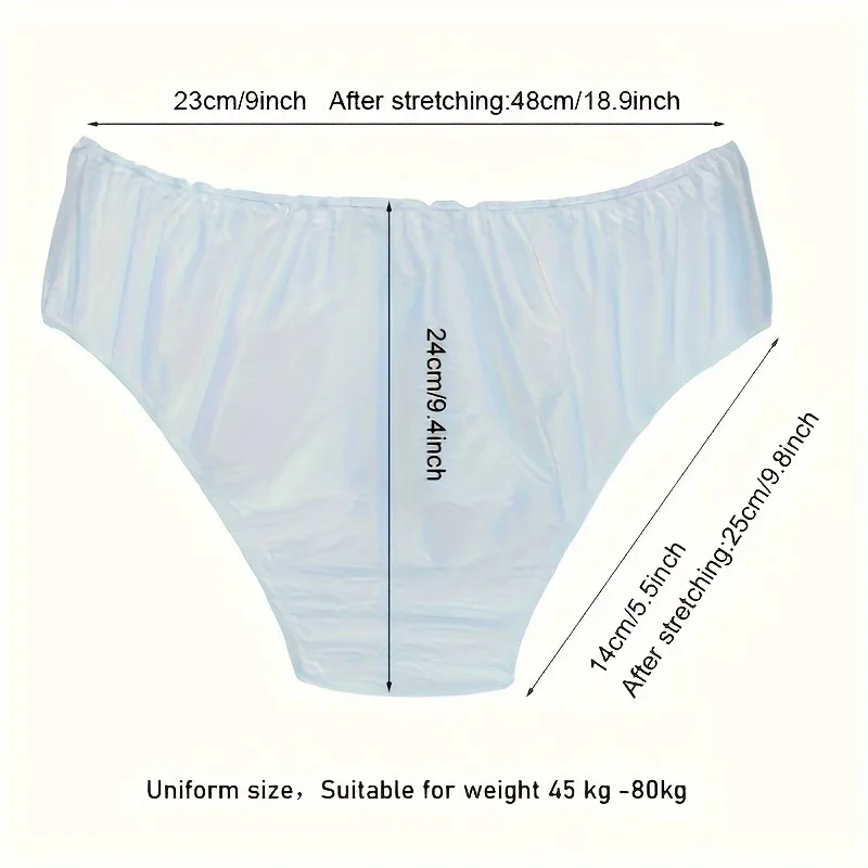 30 Pairs Of One-Time Minimalist Universal Underwear
