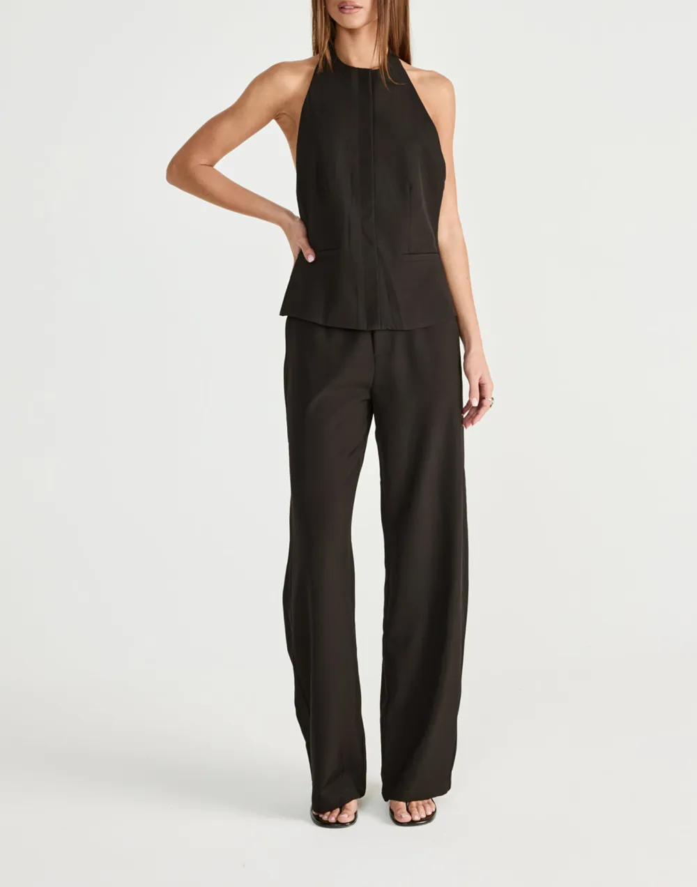 Minimalist And Versatile Slimming Women's  Loose Trousers