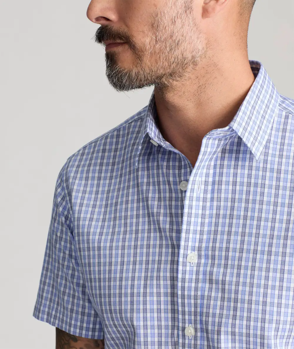 Wrinkle-Free Short-Sleeve Dante Shirt