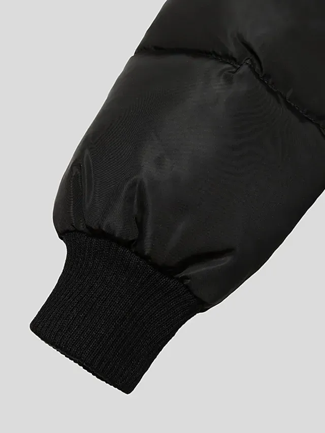 Women's Puffer Jacket Long with Pockets Slim Fit Fur Collar Coat powder Bean Green White Black Gray Classic Style Christmas Winter Zipper Hoodie Regular Fit M L XL XXL XXXL / Daily / Windproof