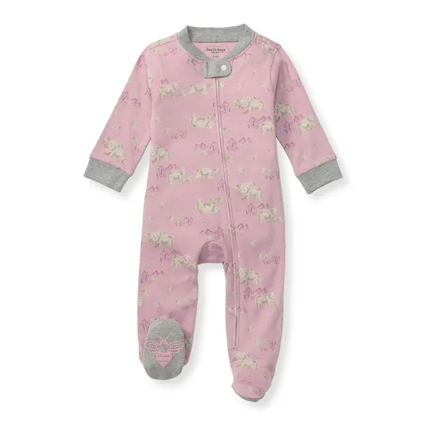 Polar Mountain Organic Cotton Girl Pajamas