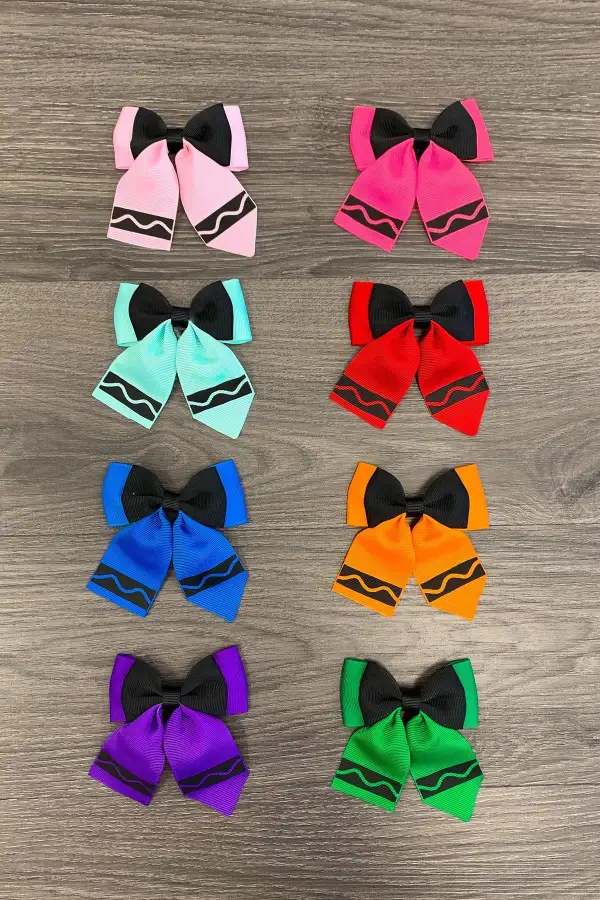Crayon Trendy Bows