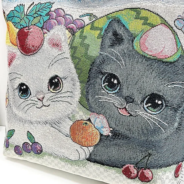 Women's Tote Shoulder Bag Canvas Tote Bag Oxford Cloth Shopping Daily Zipper Print Large Capacity Lightweight Durable Cat Flower Folk Butterfly Unicorn Black cat