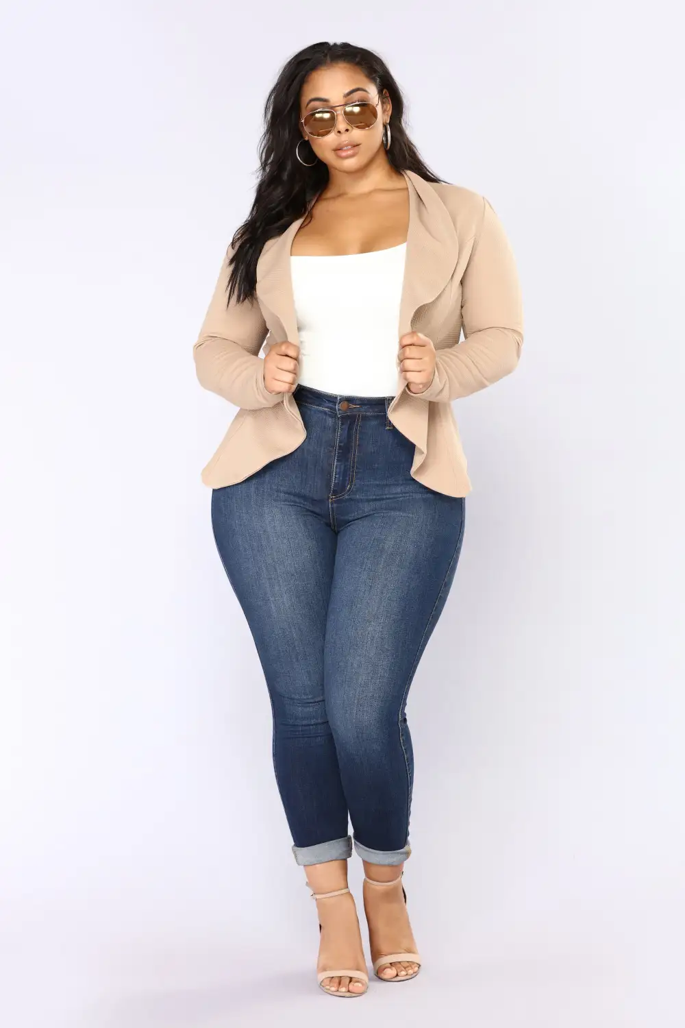 Meet And Greet Blazer - Mocha