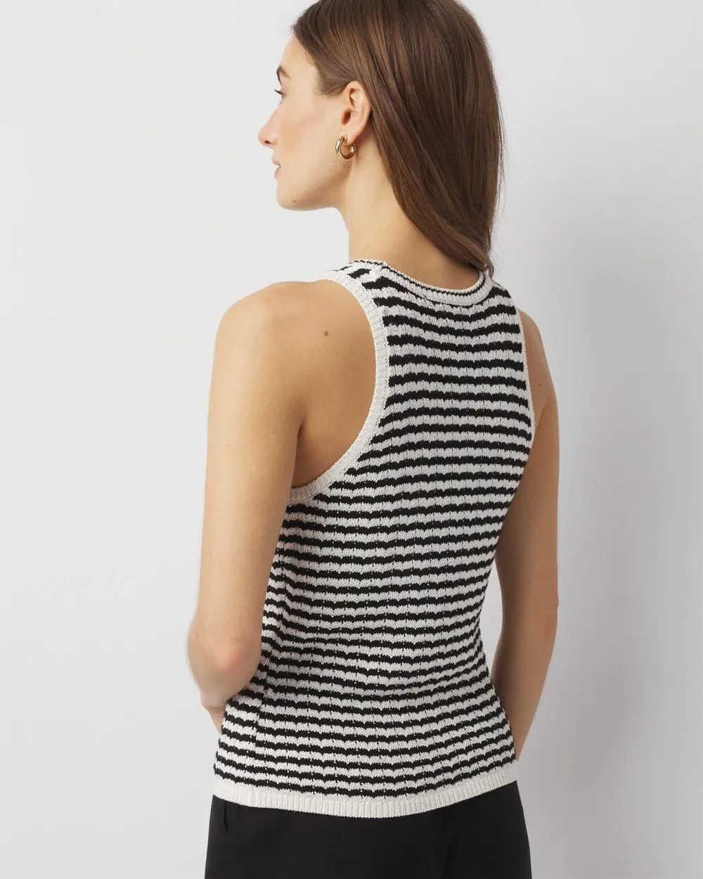 Striped Sweater Tank