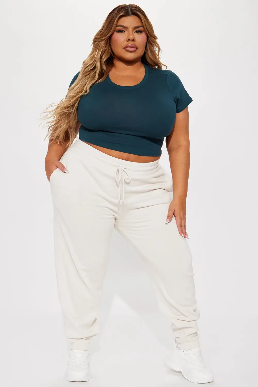 Robin Crop Top - Teal