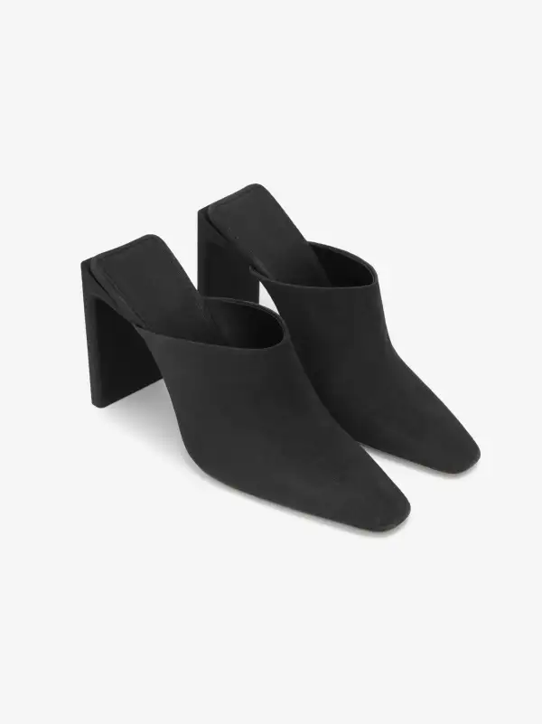 Suede Mule High