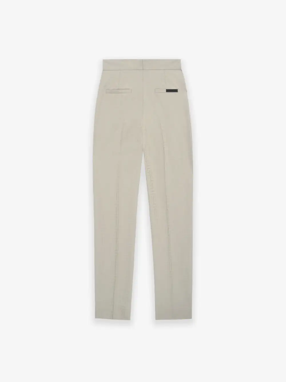 Wool Jacquard Tapered Trouser