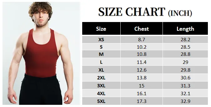 Men's Sleeveless Shirt Classic Tank Top