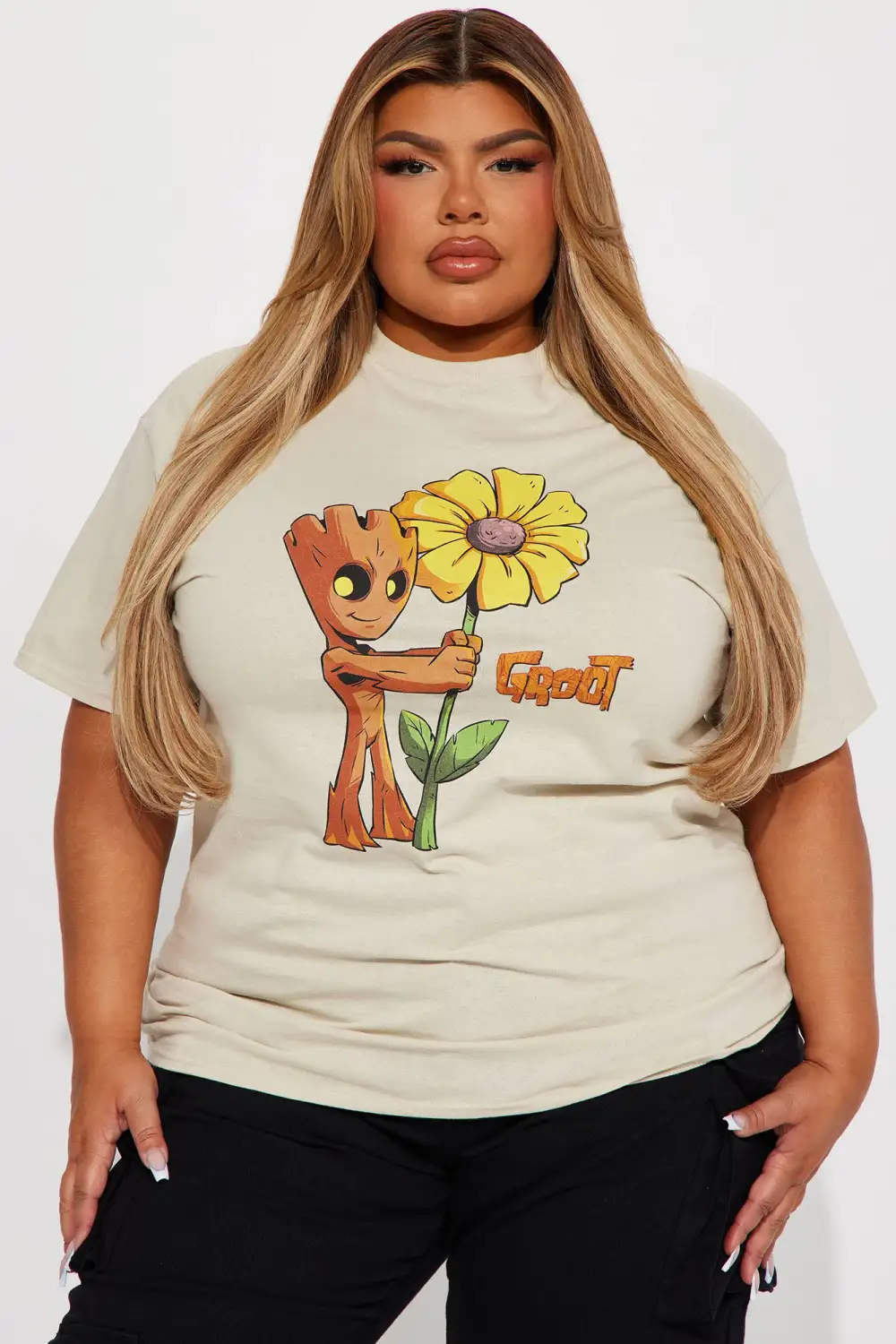 Sunflower Groot Graphic Tee - Sand