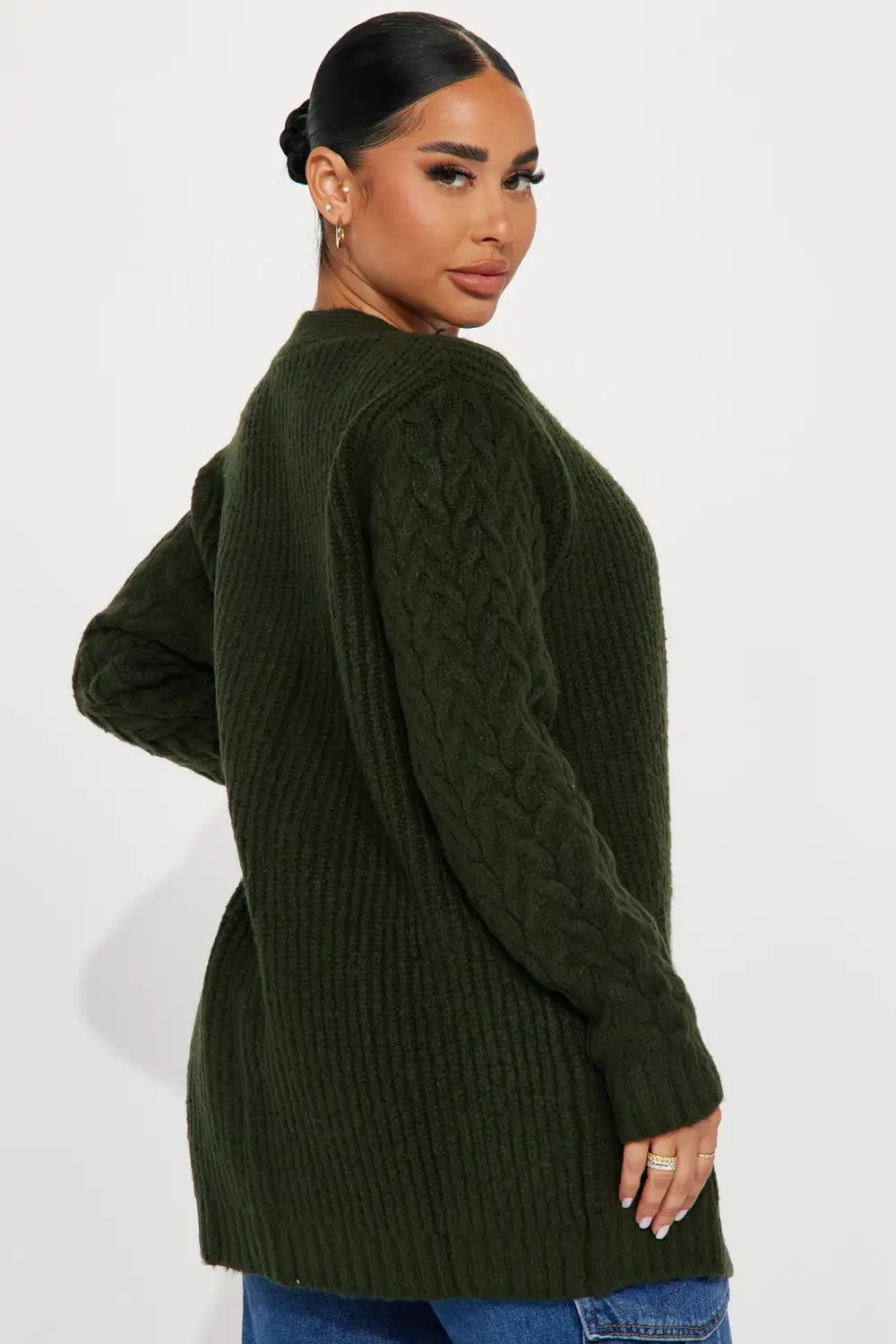 Keoni Cardigan Sweater - Hunter
