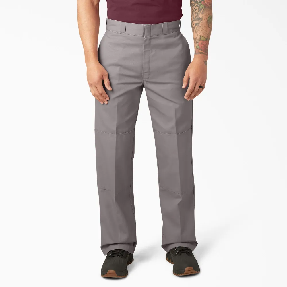 Loose Fit Double Knee Work Pants