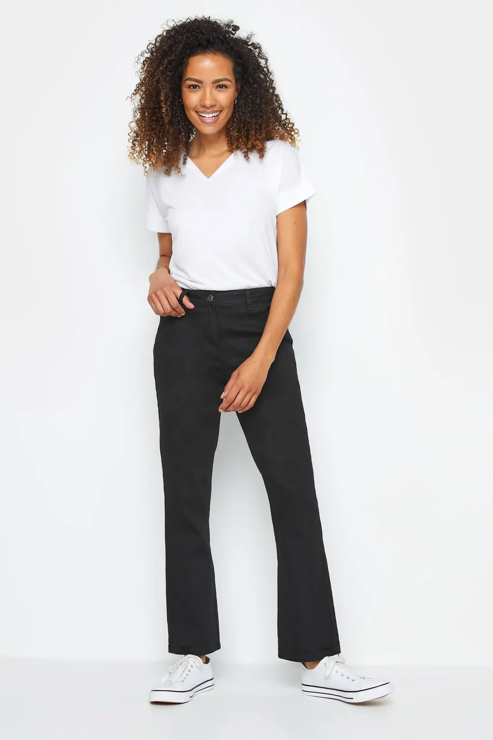 M&Co Black Bootcut Jeans