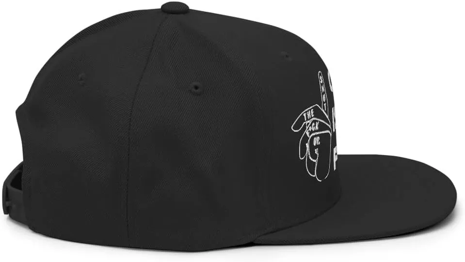 Canada is NOT for Sale Snapback Hat Bold Silence Sign