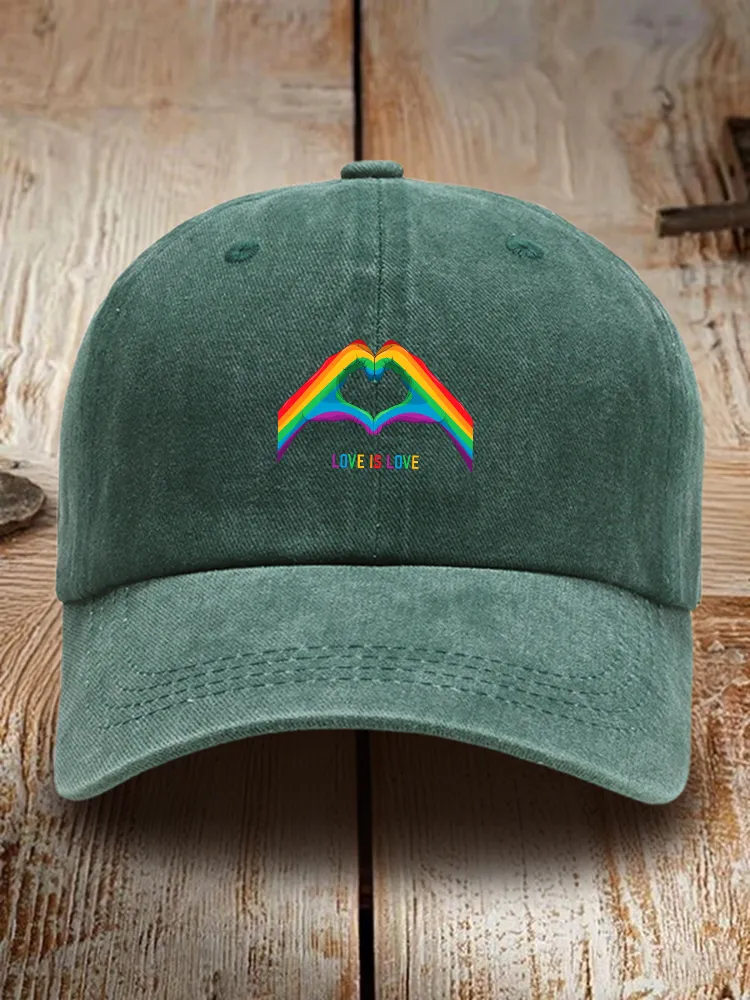 Love Is Love Baseball Cap