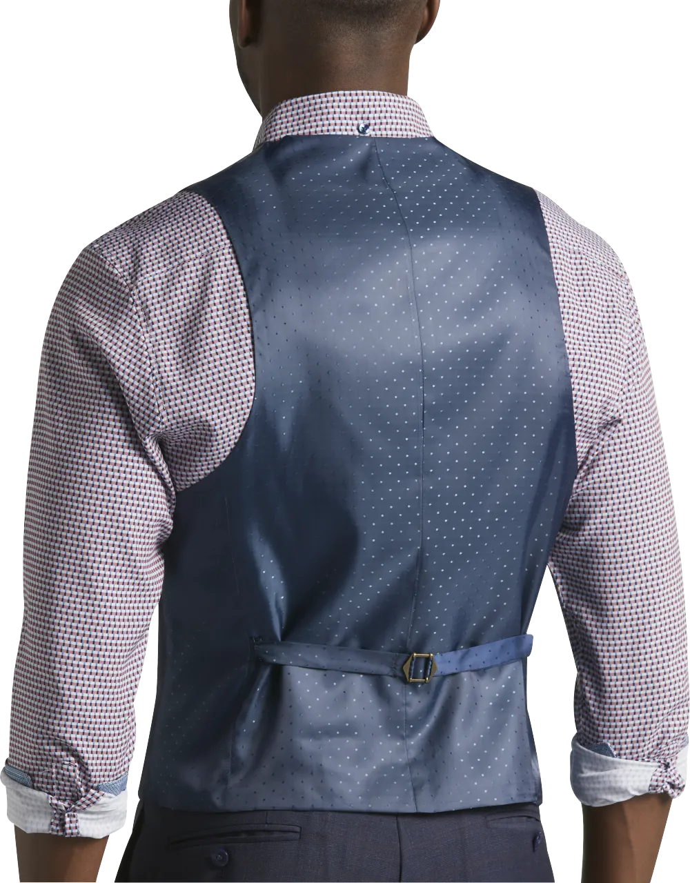 Michael Strahan Classic Fit Wool Blend Suit Jacket