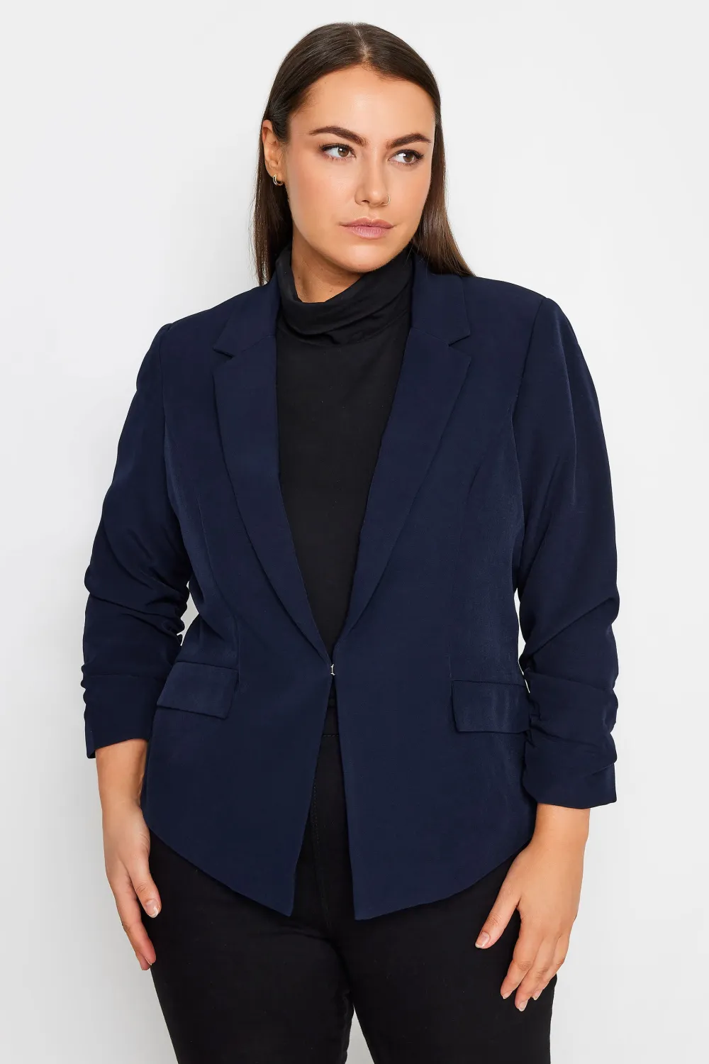 Evans Navy Blue Blazer