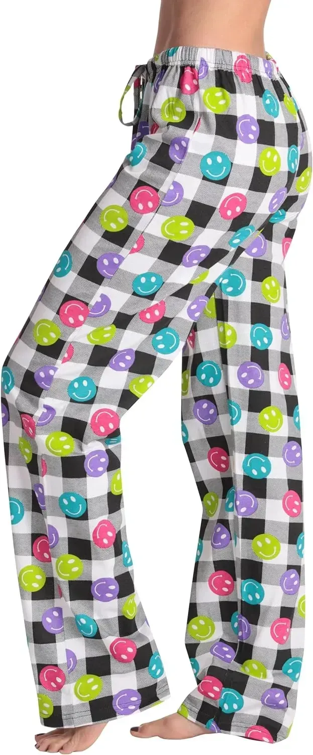 Women Pajama Pants Sleepwear Buffalo Plaid Pajamas