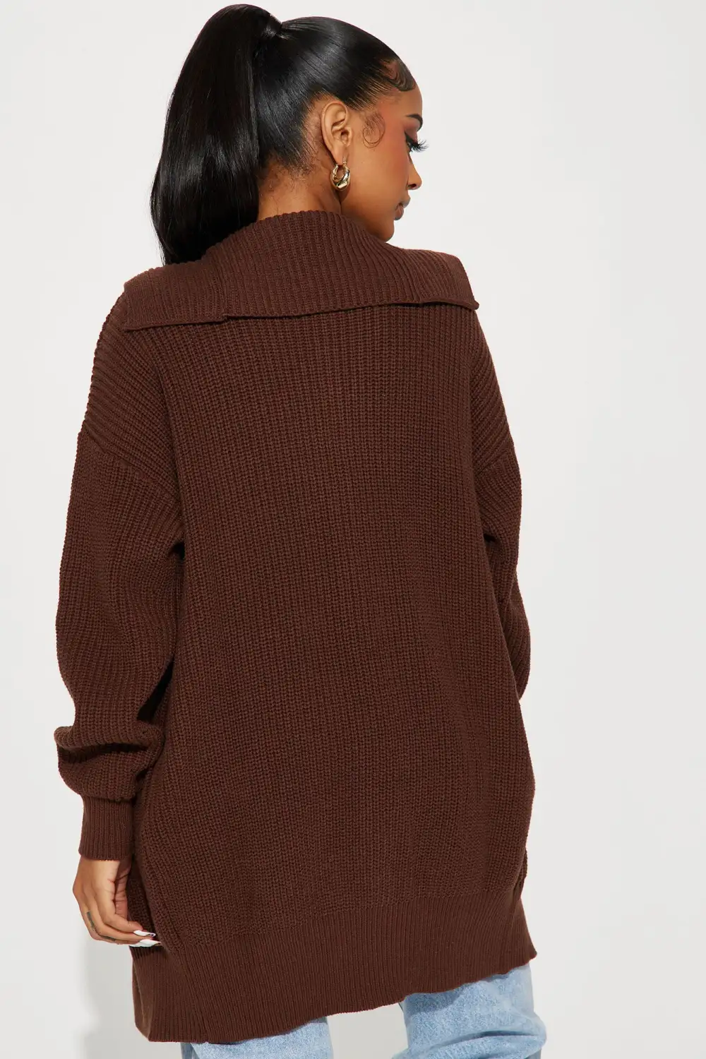 Aura Cardigan - Chocolate