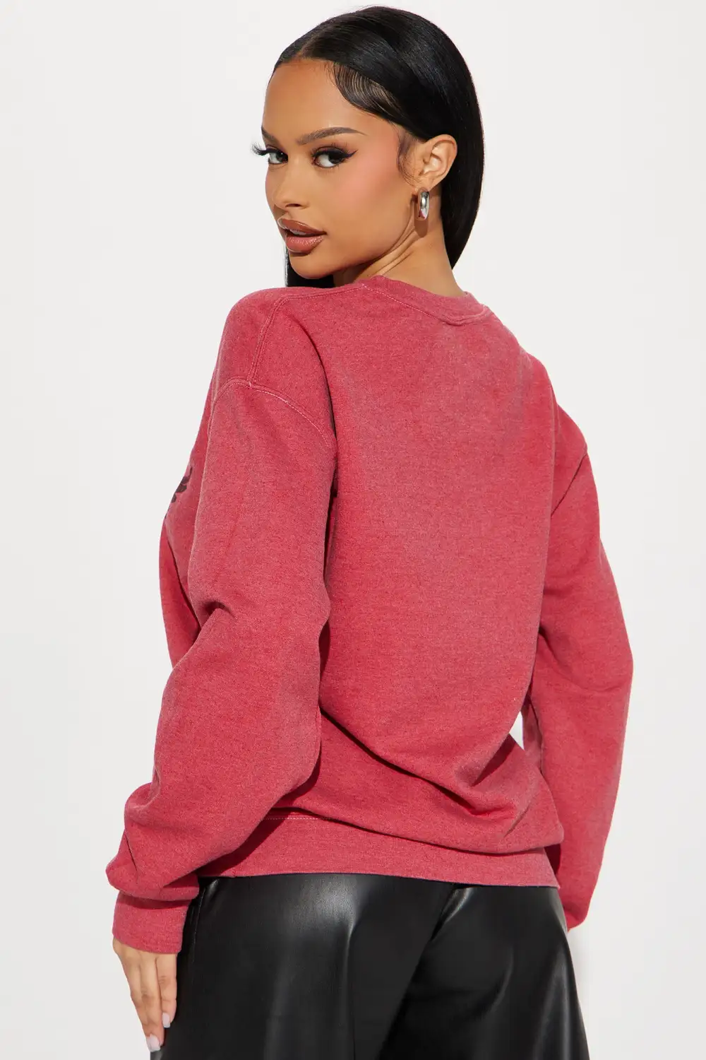 All Apologies Nirvana Sweatshirt - Red