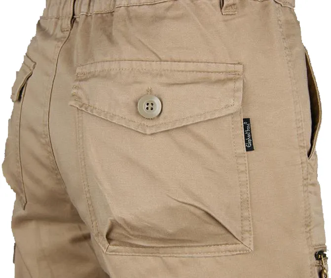 Men's Outdoor Multi Pocket Cotton Cargo Pants
