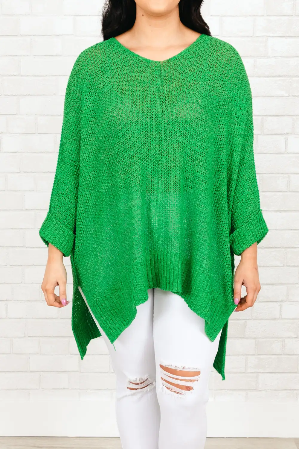 Undeniably In Love Sweater, Green