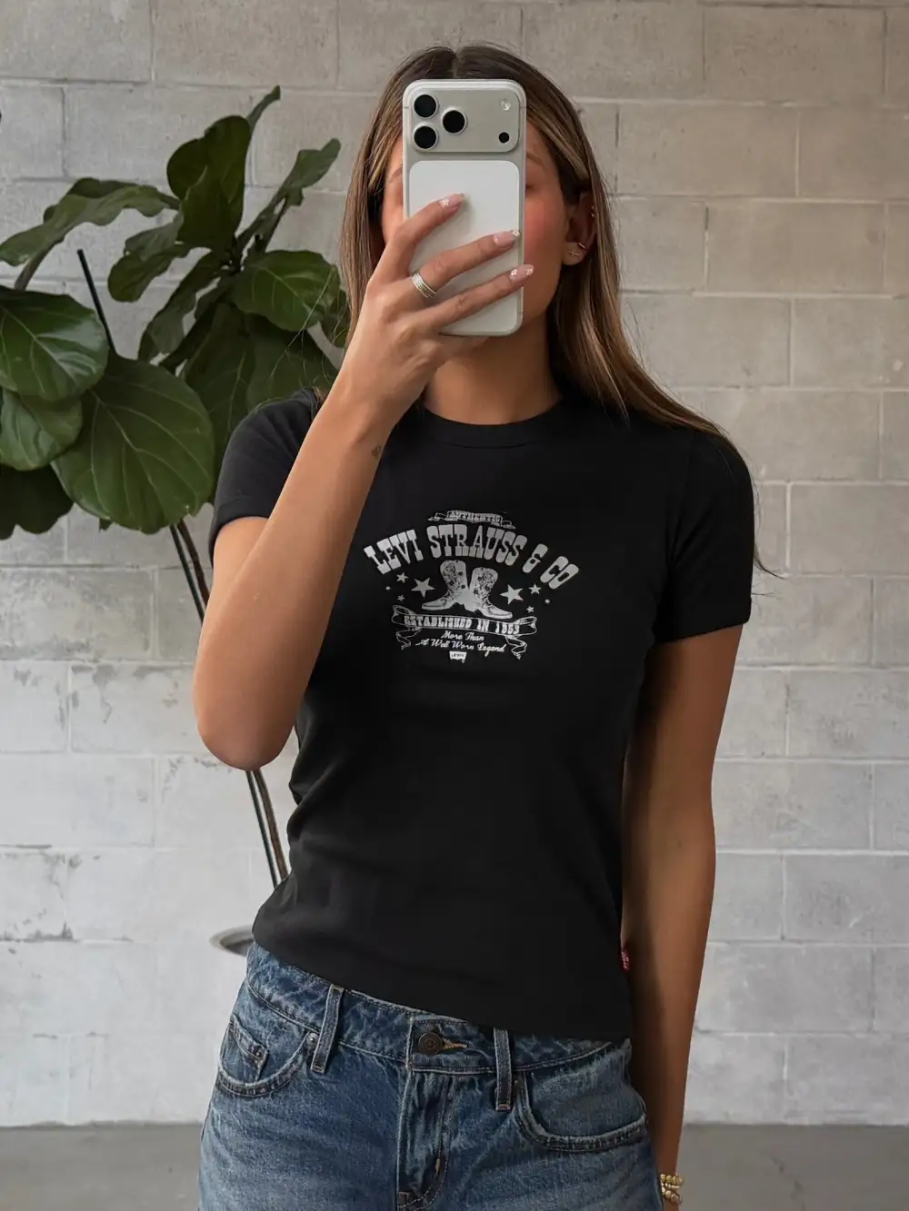 Graphic Ringer Short Sleeve Tee