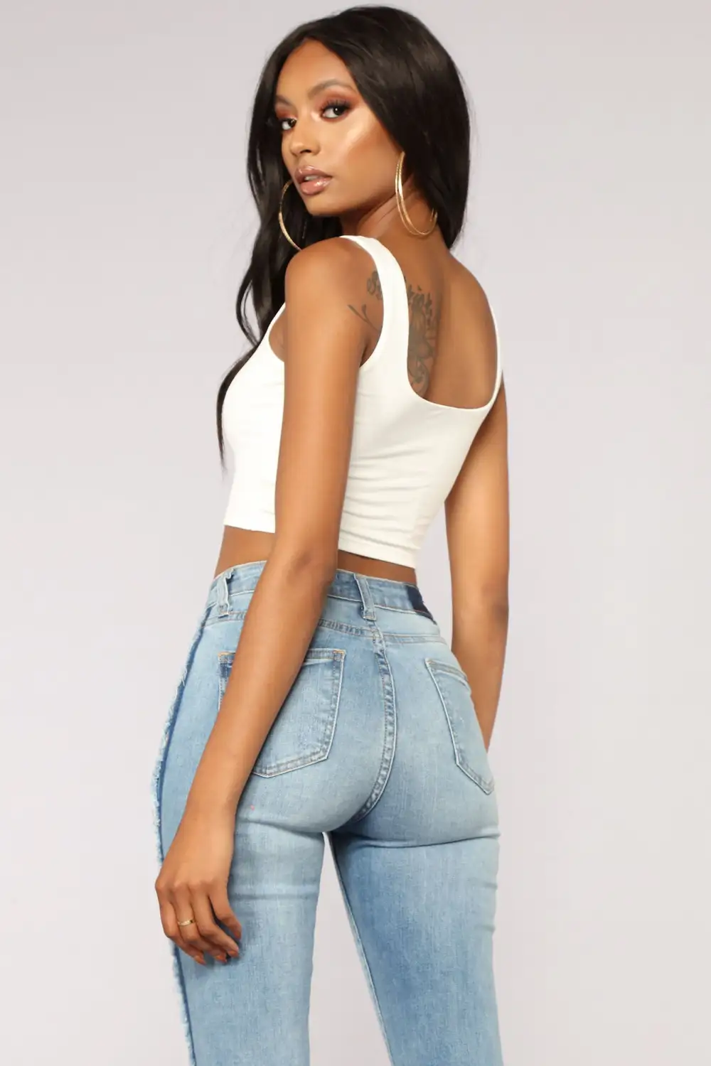 Anything But Square Tank - White