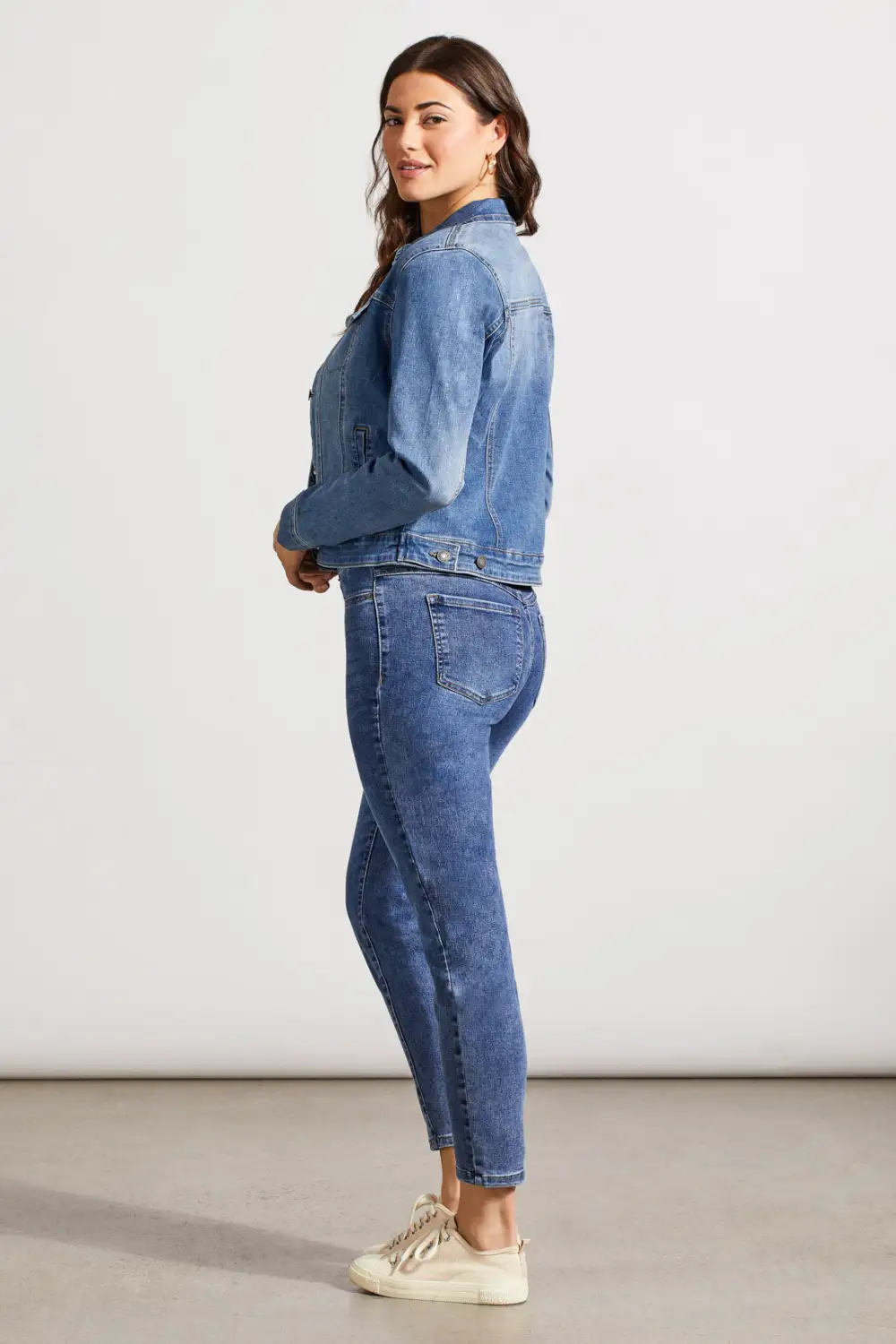 Classic Fit Denim Jacket-Dk.Vintage