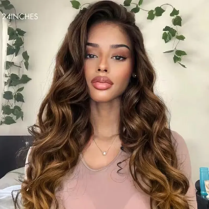 Special Offer | Parting Max 9x6 Glueless Wig Ombre Brown Loose Body Wave Wig Pre Bleached Ready to Go