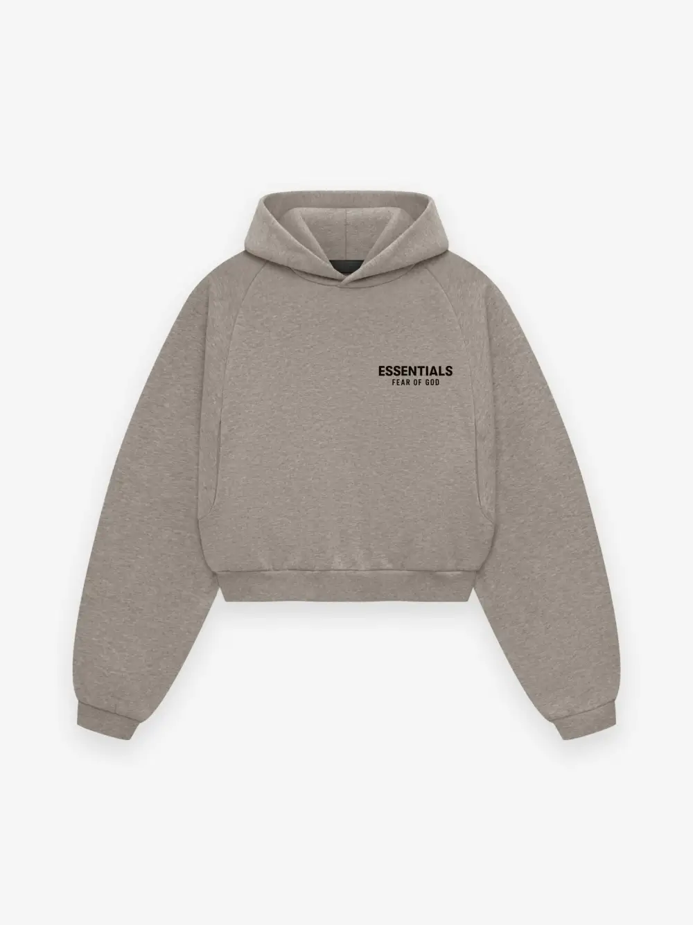 Women'S Fleece Cropped Hoodie