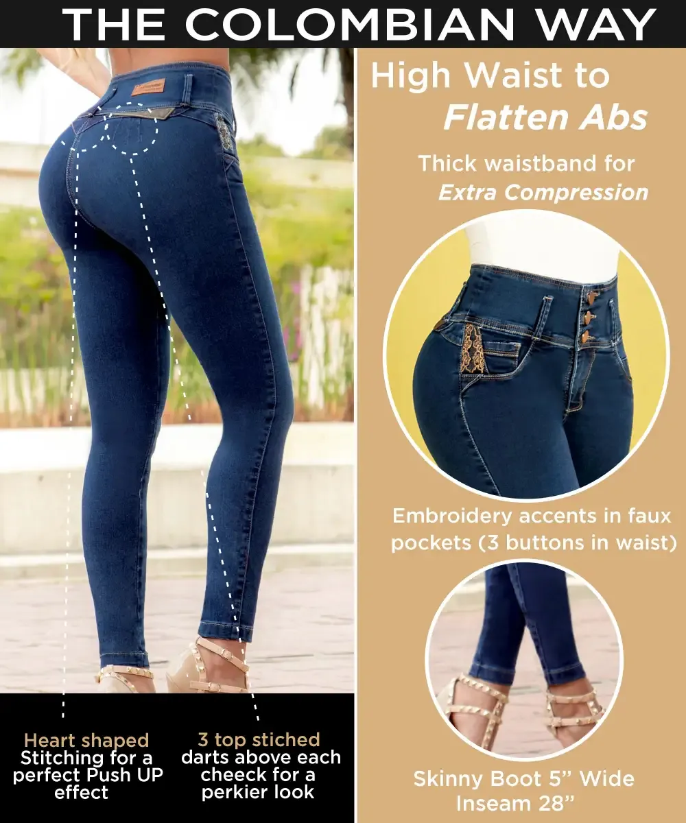 💥Butt Lift High Waist Stretchy Skinny Jeans