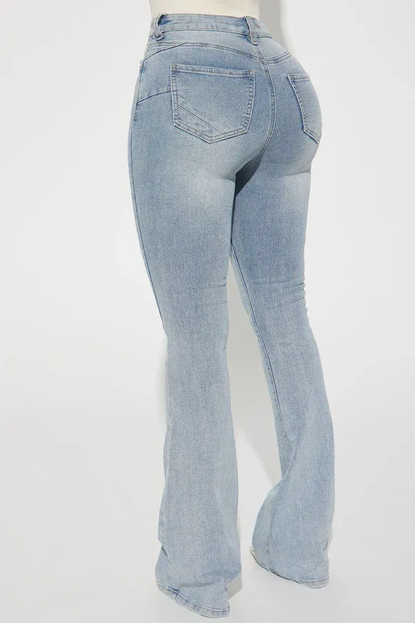 Essential Stretch Flare Jeans