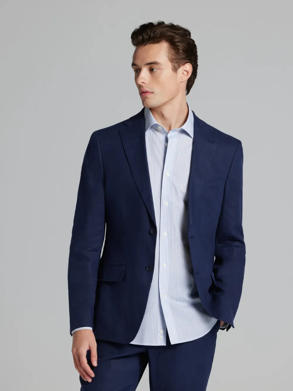 Tommy Hilfiger Modern Fit Linen Suit Jacket