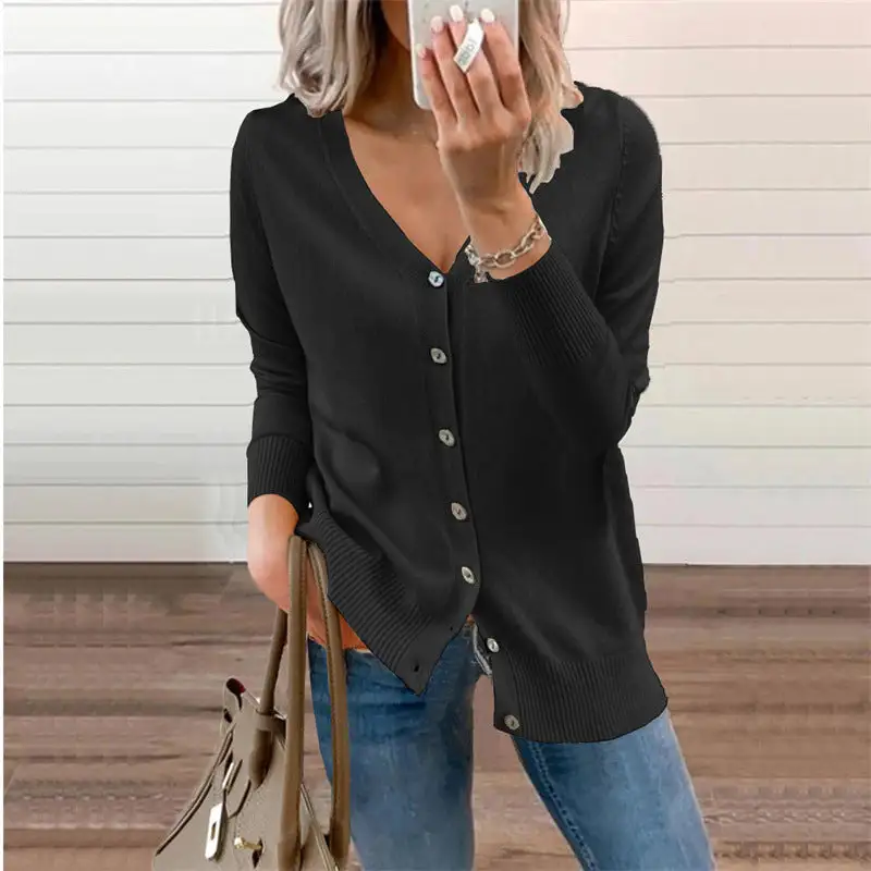 button sweater sweater cardigan coat