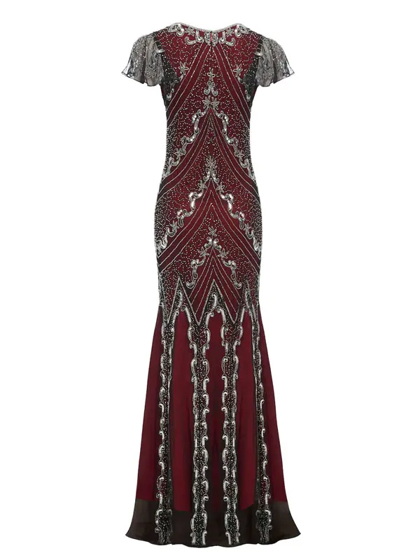 Art Deco Gatsby style evening dress