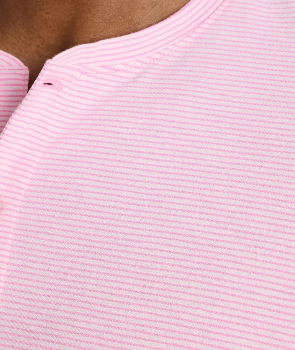 Jersey Slub Short-Sleeve Henley