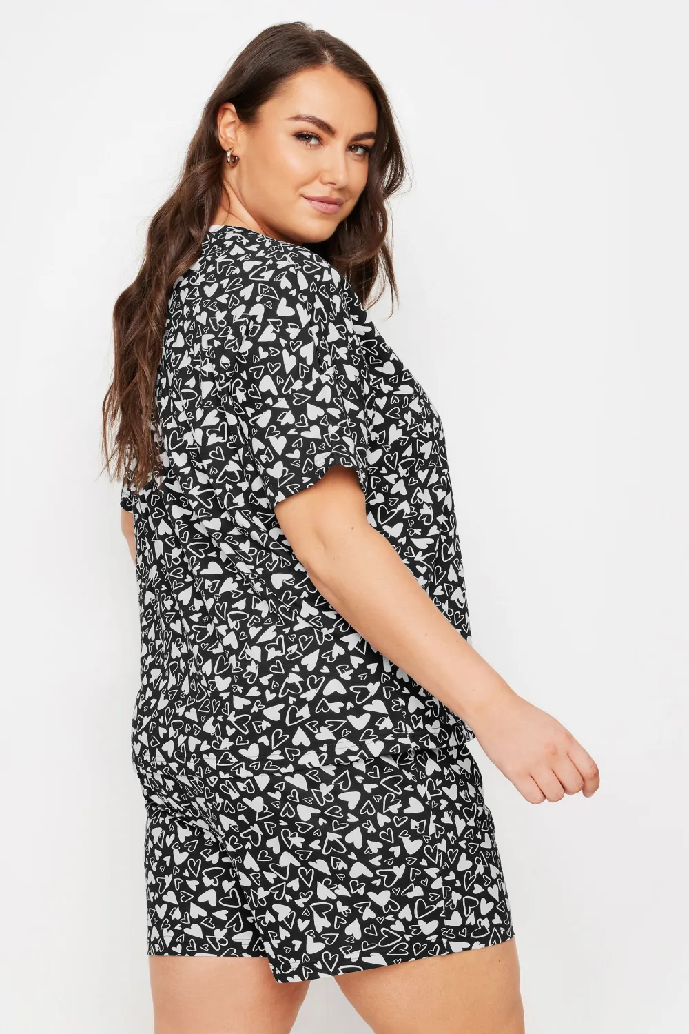 YOURS 4 PACK Curve Navy Blue Star Print Pyjama Set