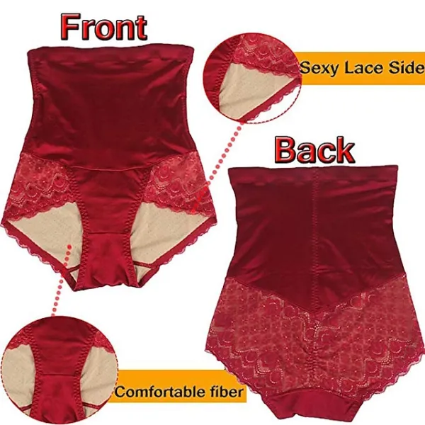 Corset Women's Control Panties Shapewears Office Running Gym Yoga Plus Size Maroon Almond Black Sport Breathable Seamed Lace Up Tummy Control Push Up Solid Color Lace Summer Spring
