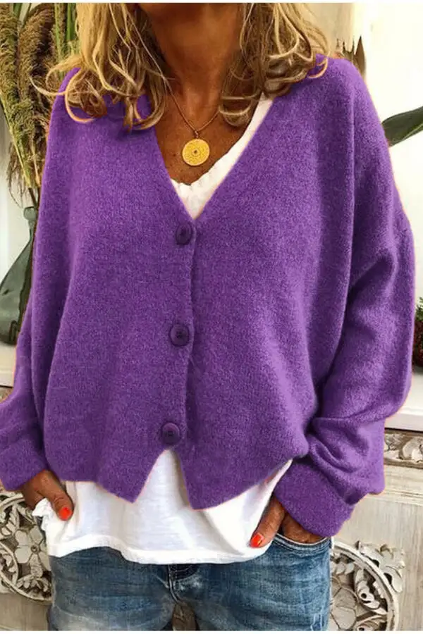 Casual Loose Knitted Cardigan