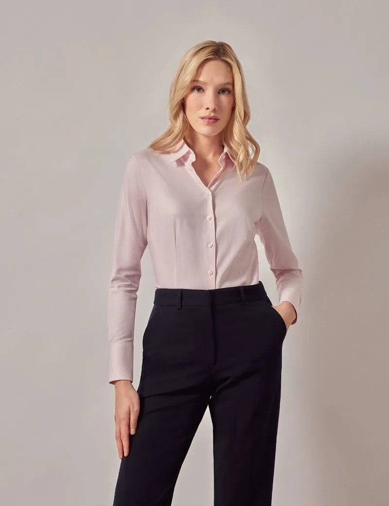 Twill Cotton Fitted Shirt